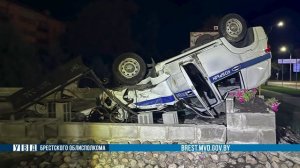 Кобрин: ДТП с участием служебного транспорта.