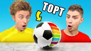 ТОРТ или РЕАЛЬНЫЙ ПРЕДМЕТ Челлендж ! А4