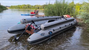 Заплыв на ПВХ Фрегат 550 по реке Белой 08.08.26
