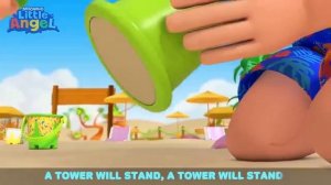 Baby John Builds a Giant Sandcastle