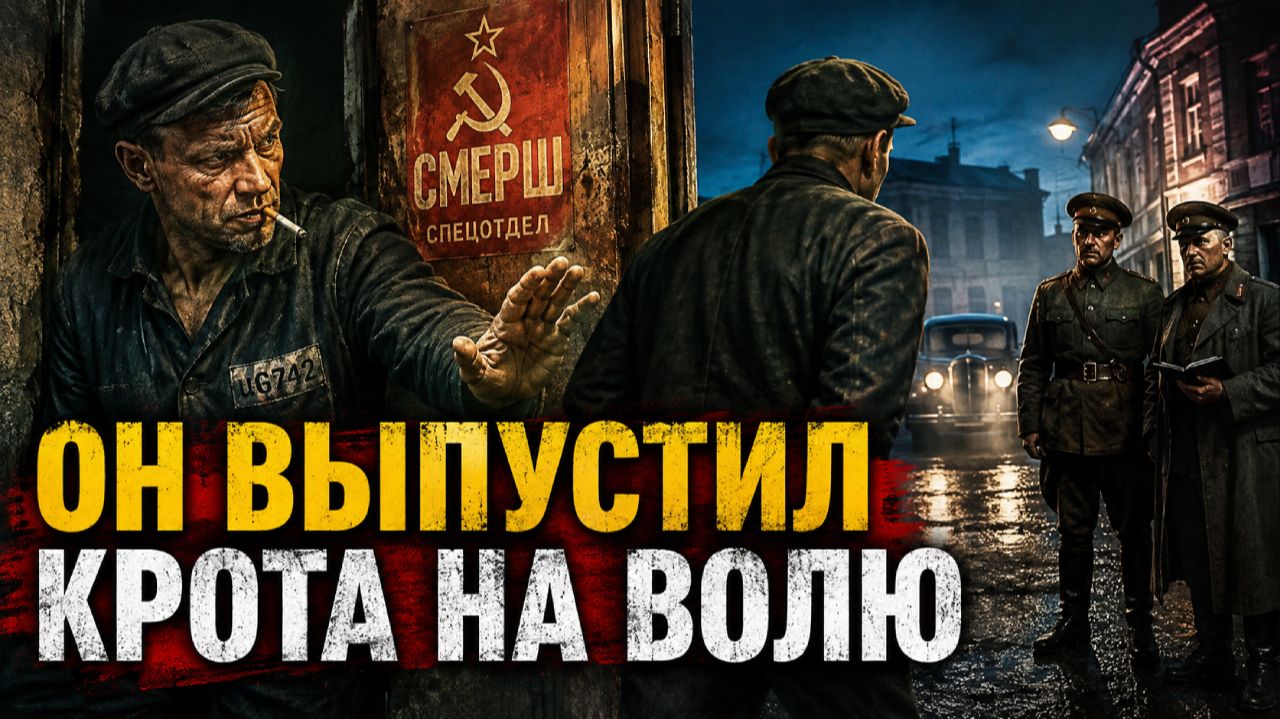 СМЕРШ. УГОЛОВНИК ОТКАЗАЛСЯ ЗАДЕРЖИВАТЬ ПОДОЗРЕВАЕМОГО… И СПУСТЯ ТРИ ДНЯ ПОЙМАЛ ВСЮ СЕТЬ
