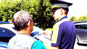 В Кемерове автоинспекторы привлекли к ответственности водителя за опасный маневр на дороге