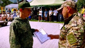 2 смена военно-патриотических сборов «Наука побеждать» - закрыта!