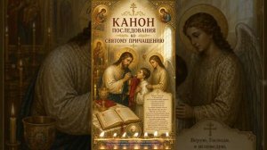 Канон Последования Ко Святому Причащению Молитвенное Правило Перед Причастием