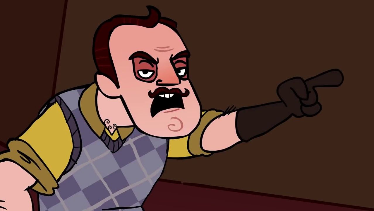 РЕАЛИСТИЧНЫЙ ПРИВЕТ СОСЕД HELLO NEIGHBOR АНИМАЦИЯ