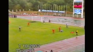«Носта» (Новотроицк) - «КАМАЗ» (Набережные Челны) 1:0. Второй дивизион. 7 октября 2002 г.