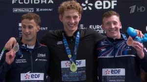 Илья Бородин выиграл золото чемпионата Европы на дистанции 400 метров комплексным плаванием.