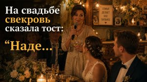 Истории из жизни |  На свадьбе свекровь сказала тост: «Наде   | Жизненные истории