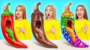 Богатые против разоренных против Giga Rich Food Challenge #Продовольственная битва от Super Hyp