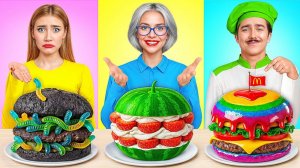 Кулинарный вызов «Я против бабушки» #Забавные кулинарные лайфхаки