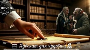 2️⃣💼 Адвокат для чудовищ 🧟 Умное фэнтези для тех, кто ценит железную логику и тонкий юмор Часть2️⃣