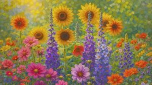 Мечтательный цветочный сад 🌸 II Piano fo rrelaxation, Soft piano music