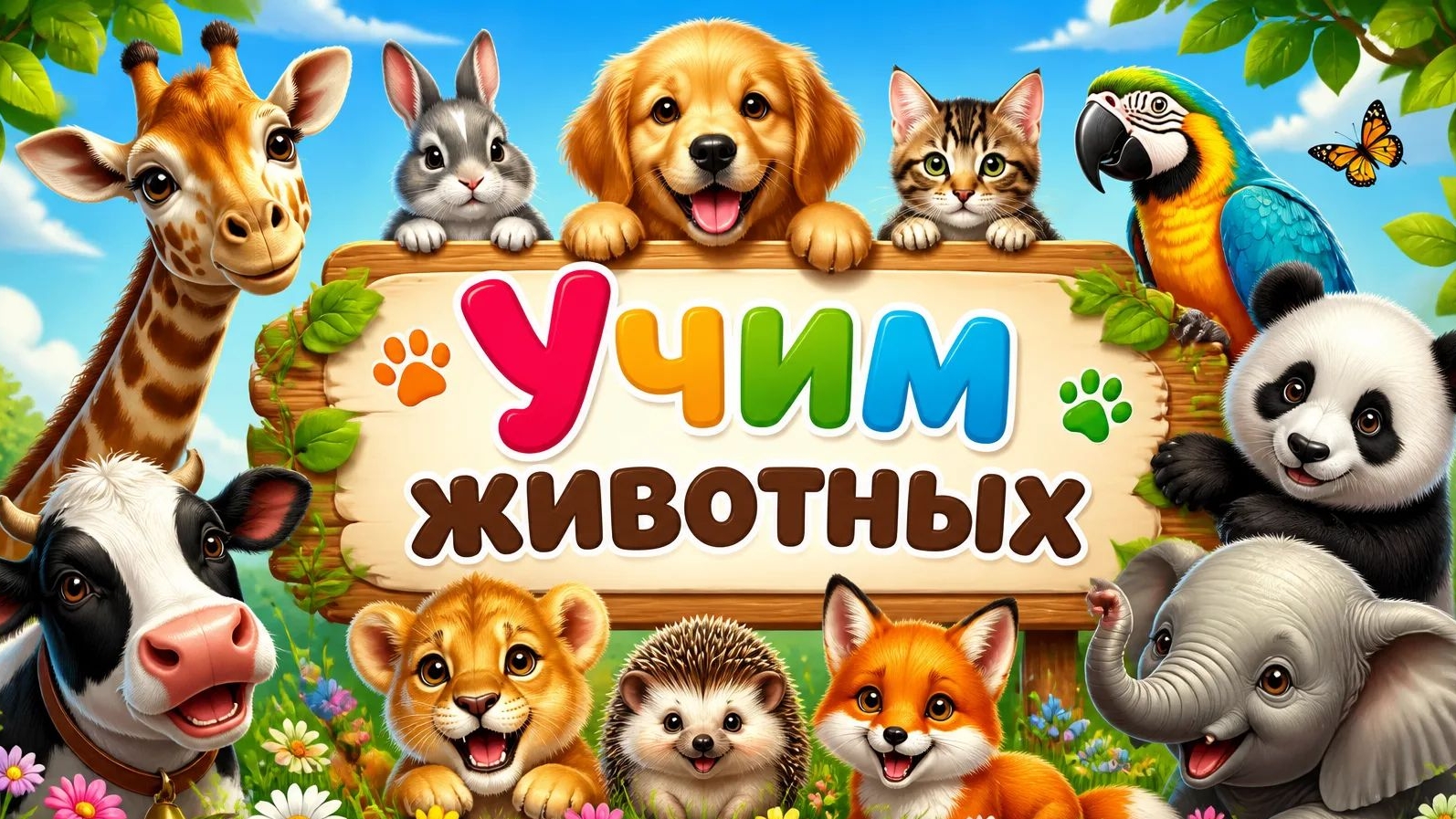 Учим животных