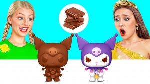 Челлендж. Шоколадная Еда vs Настоящая еда _ Фантастические Лайфхаки с Едой