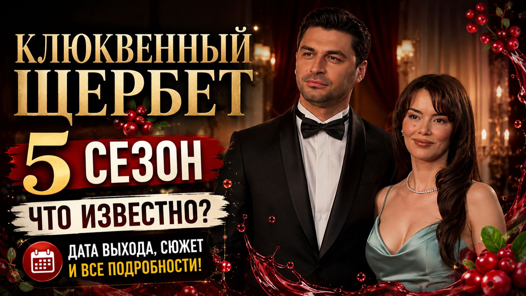 Клюквенный щербет 5 сезон дата выхода  | Когда выйдет Клюквенный щербет 5 сезон?