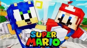 Sonic Goes to The MARIO WORLD! [116]  Sonic Survival Adventures  Minecraft_720p