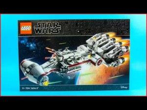 LEGO STAR WARS 75244 Tantive IV: Распаковка конструктора