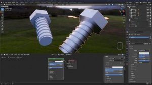 Blender spiegato facile e in Italiano! Aggiornato 49 - Materiale vite metallo