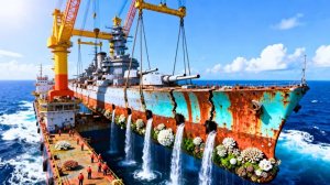 Реставрация в открытом море: линкор «Бисмарк» после 84 лет на дне Атлантики