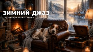 Зимний Джаз у Камина ❄️ Музыка для Работы и Отдыха | Тихий Джаз для Сна | Джек & Джаз