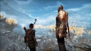 Прохождение God of War (2018) (Новая игра+) #2 путь к горе-Часть 1