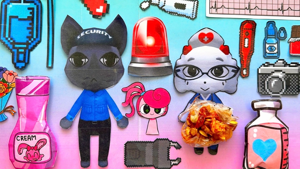 ANIMAL HOSPITAL 🏥 PREGNANT 🤰 / PAPER DIY