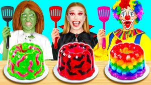 Кулинарный Челлендж# Вампир vs Клоун vs Зомби # Смешные Челленджи от