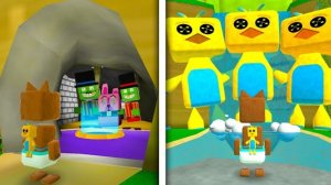 Secret Cave and Giant Triple Shicka — прохождение игрового процесса Super Bear Adventure