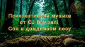 Психоактивная музыка от CJ Bonbani. Сон в дождливом лесу