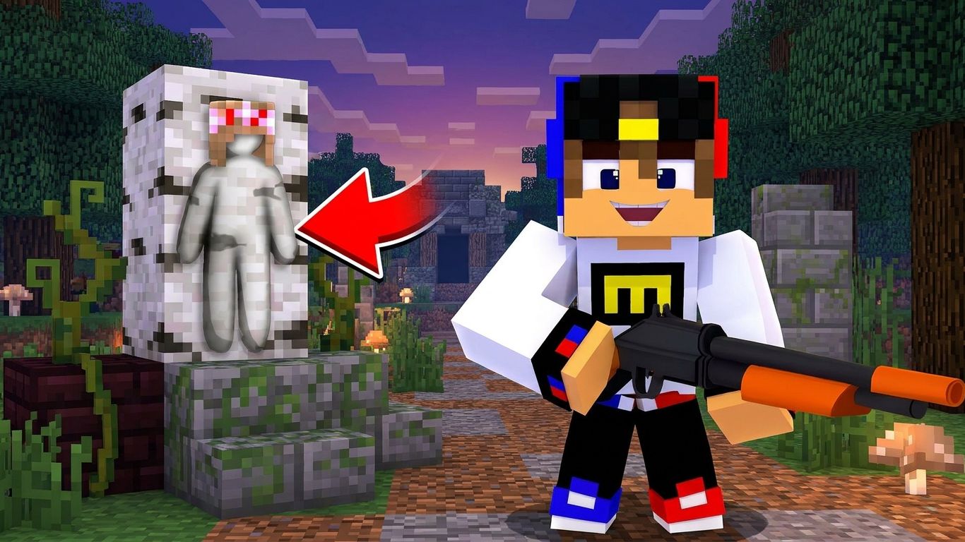 ЧЕЛОВЕЧКИ ИЗ ПЛАСТИЛИНА УСТРОИЛИ ПРЯТКИ! НУБ И ПРО ДЕВУШКА В МАЙНКРАФТ MINECRAFT ЕВГЕНБРО