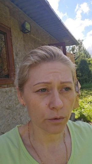 Приехали на старый  участок, надо покосить...