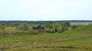 БТР М113 в движении.Парк Патриот.