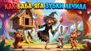 👵🦷✨ Как Баба-Яга зубки лечила — добрая аудиосказка для малышей о здоровье и смелости 🐾💖