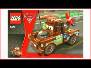 LEGO Cars 8677 Мэтр: Распаковка и сборка