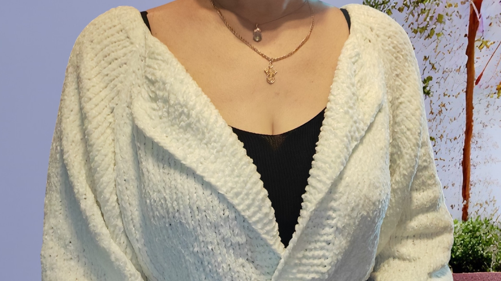 Кардиган из плюшевой пряжи💖