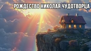 Рождество святителя Николая чудотворца. Красивая музыкальная открытка.
