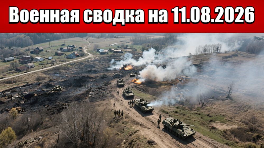 «ФАБы и штурм: российские силы наступают под Харьковом!»: Военная сводка на 11.08.2026