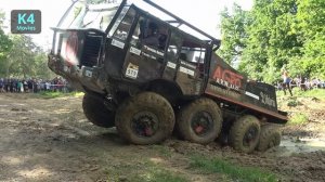 Безумный триал грузовиков 8x8 Экстремальный Оффроуд