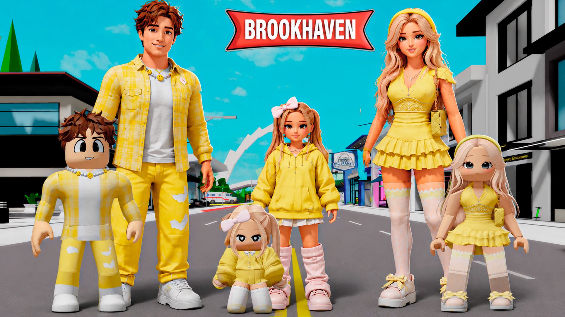 Мы создали свою РЕАЛИСТИЧНУЮ СЕМЬЮ в Brookhaven RP! 🏡