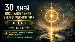 День 1 | очищение и гармонизация энергетического поля за 30 дней