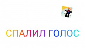 Первое видео с голосом...