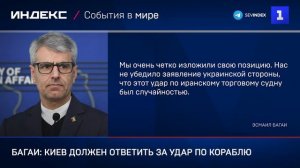 Багаи: Киев должен ответить за удар по кораблю
