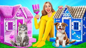 Строим Секретные Домики для Животных # Смешные Моменты c Multi DO Smile