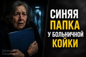Она подписала бумаги прямо под больничной капельницей