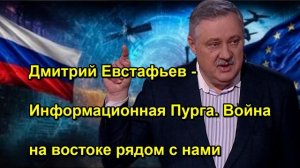 Дмитрий Евстафьев Информационная Пурга. Война на востоке рядом с нами