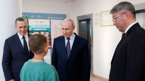 Путин пообещал школьнику из Бурятии помочь с поступлением в суворовское училище