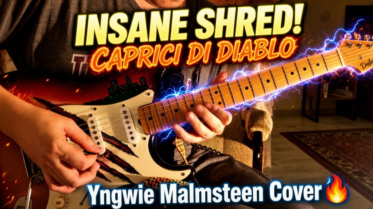 🔥 ЖЕСТЬ Caprici Di Diablo Cover | Yngwie Malmsteen