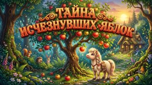 СКАЗКА НА НОЧЬ ДЛЯ ДЕТЕЙ. Тайна исчезнувших яблок