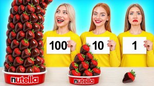 100 слоев еды #Сумасшедший вызов