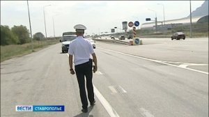 На Ставрополье автомобилистка врезалась в дорожный отбойник, есть пострадавшие